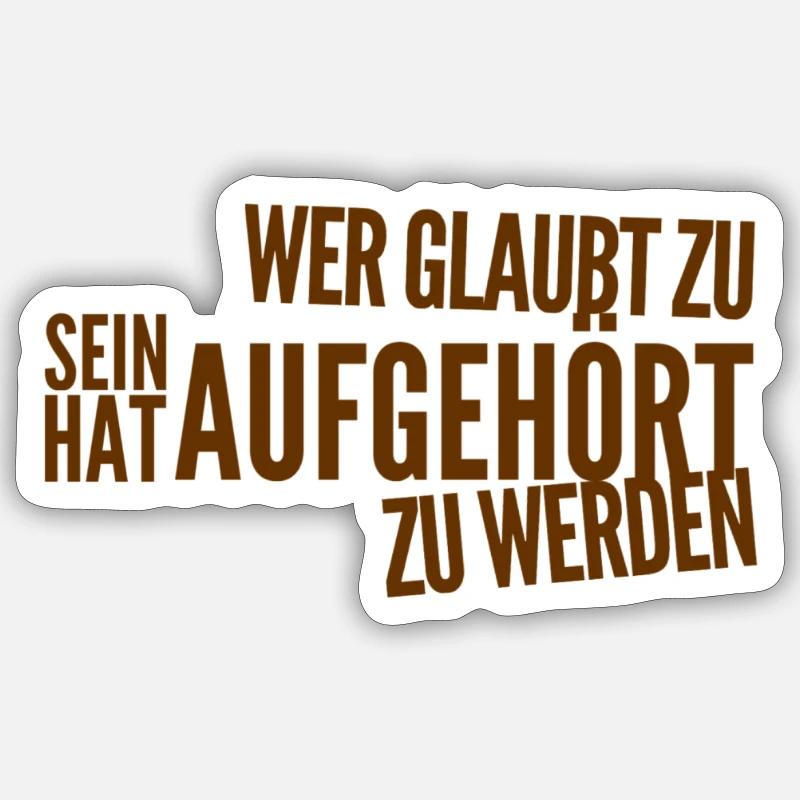 Sticker size S (10 x 10 cm) - 