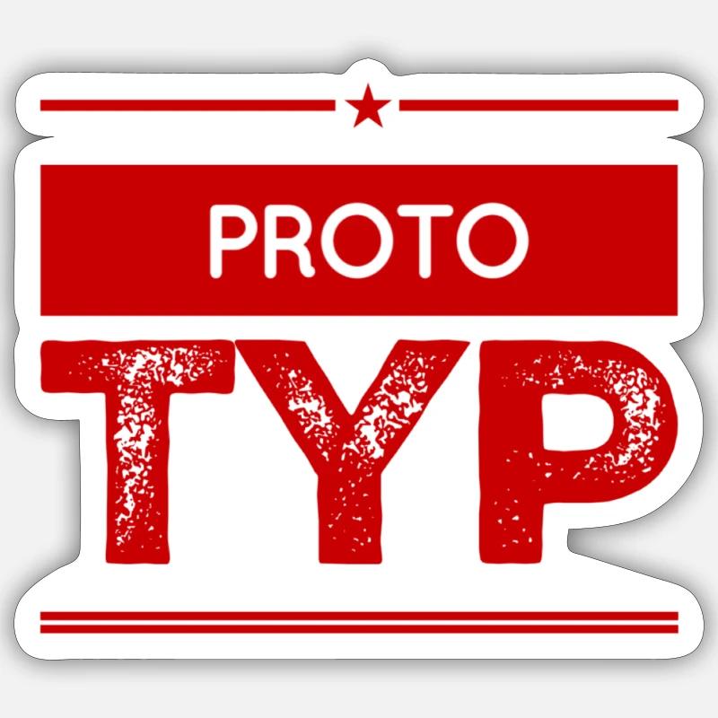 Prototype Sticker taille S (10 x 10 cm)