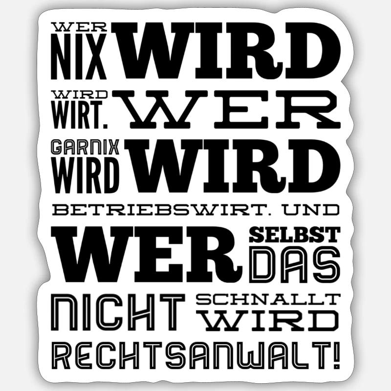 Sticker Größe S (10 x 10 cm) - 