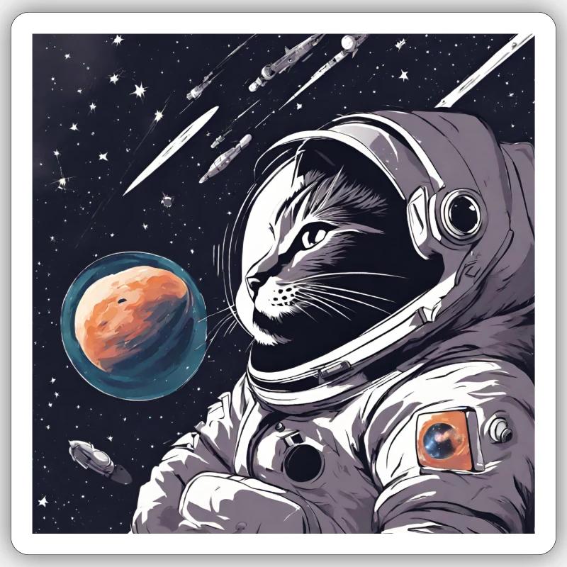 Sticker Größe S (10 x 10 cm) - 