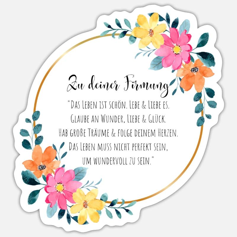 Sticker Größe S (10 x 10 cm) - 