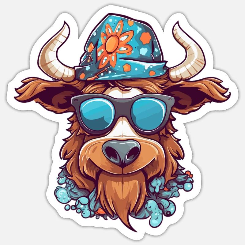 Sticker Größe S (10 x 10 cm) - 