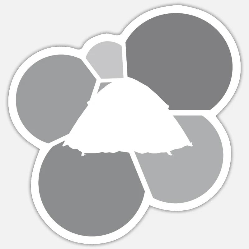 Sticker taille S (10 x 10 cm) - 