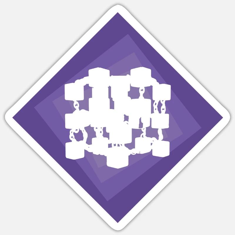 Sticker Größe S (10 x 10 cm) - 