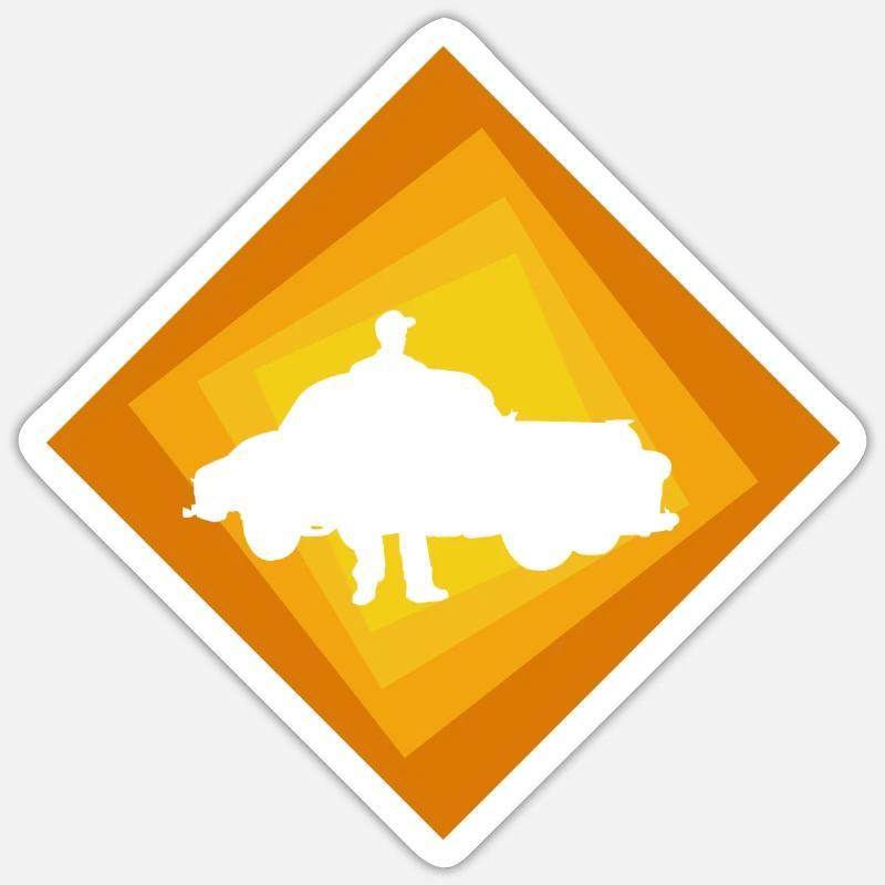Sticker taille S (10 x 10 cm) - 