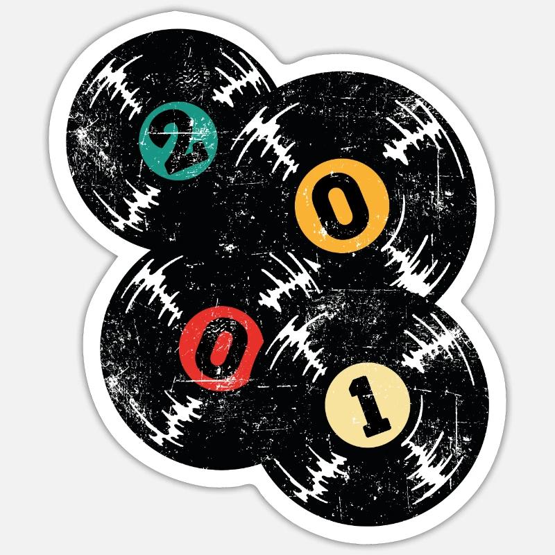 Sticker taille S (10 x 10 cm) - 