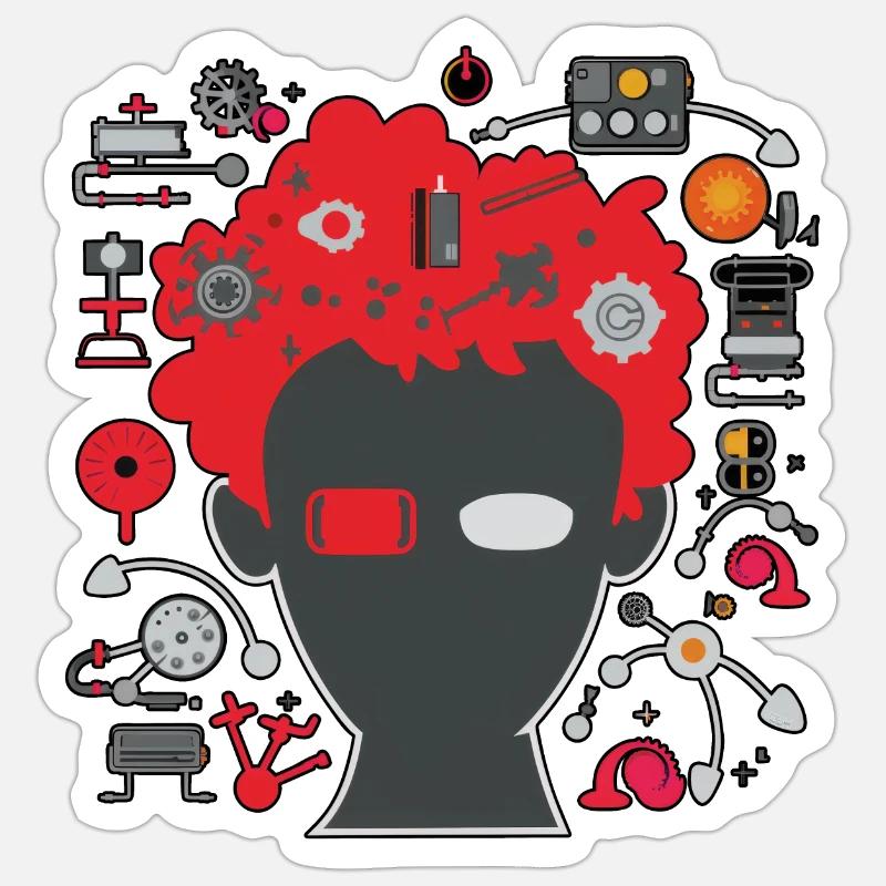 Sticker taille S (10 x 10 cm) - 