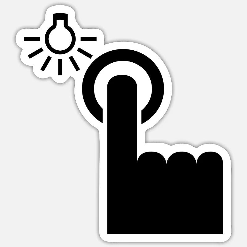 Sticker Größe S (10 x 10 cm) - 