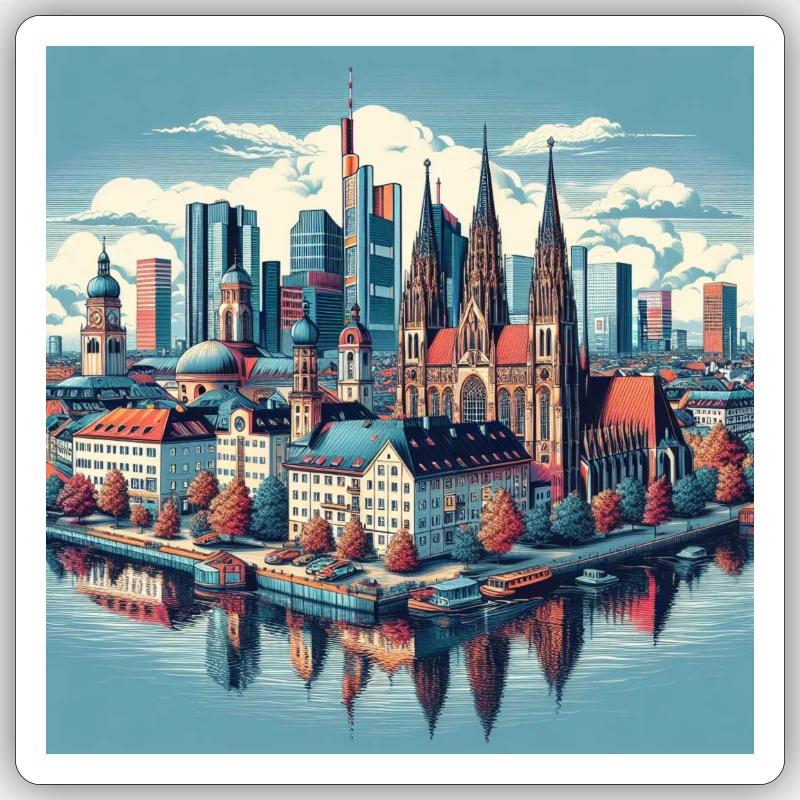 Sticker Größe S (10 x 10 cm) - 