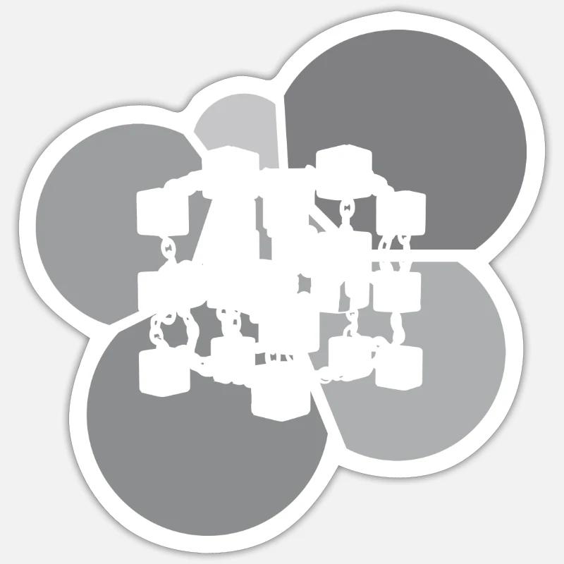 Sticker Größe S (10 x 10 cm) - 