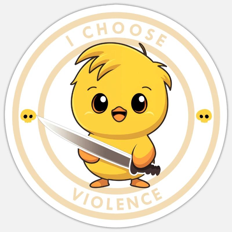 Sticker taille S (10 x 10 cm) -