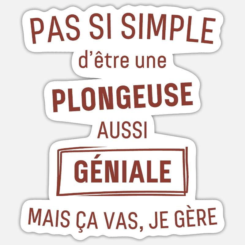 Sticker taille S (10 x 10 cm) - 