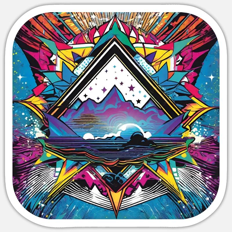 Sticker taille S (10 x 10 cm) - 