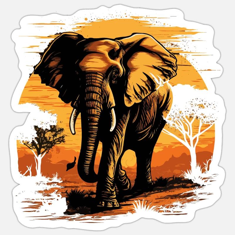 Sticker Größe S (10 x 10 cm) - 