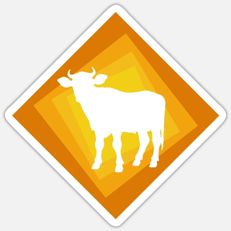 Sticker taille S (10 x 10 cm) - 