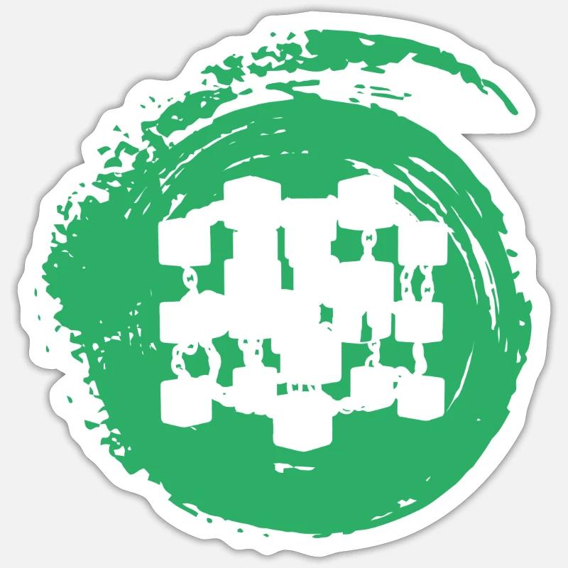Sticker Größe S (10 x 10 cm) - 