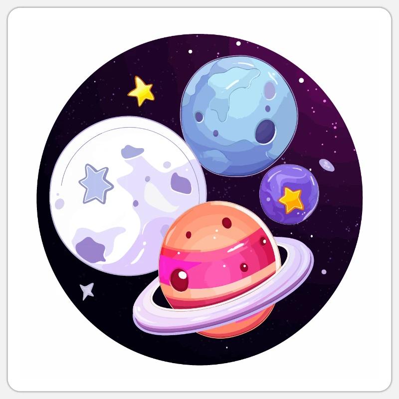 Sticker taille S (10 x 10 cm) - 