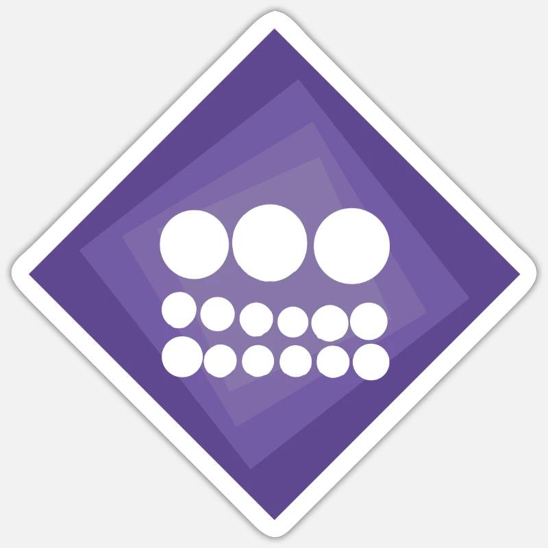 Sticker taille S (10 x 10 cm) - 