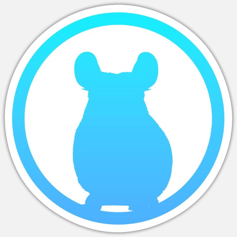 Sticker Größe S (10 x 10 cm) - 