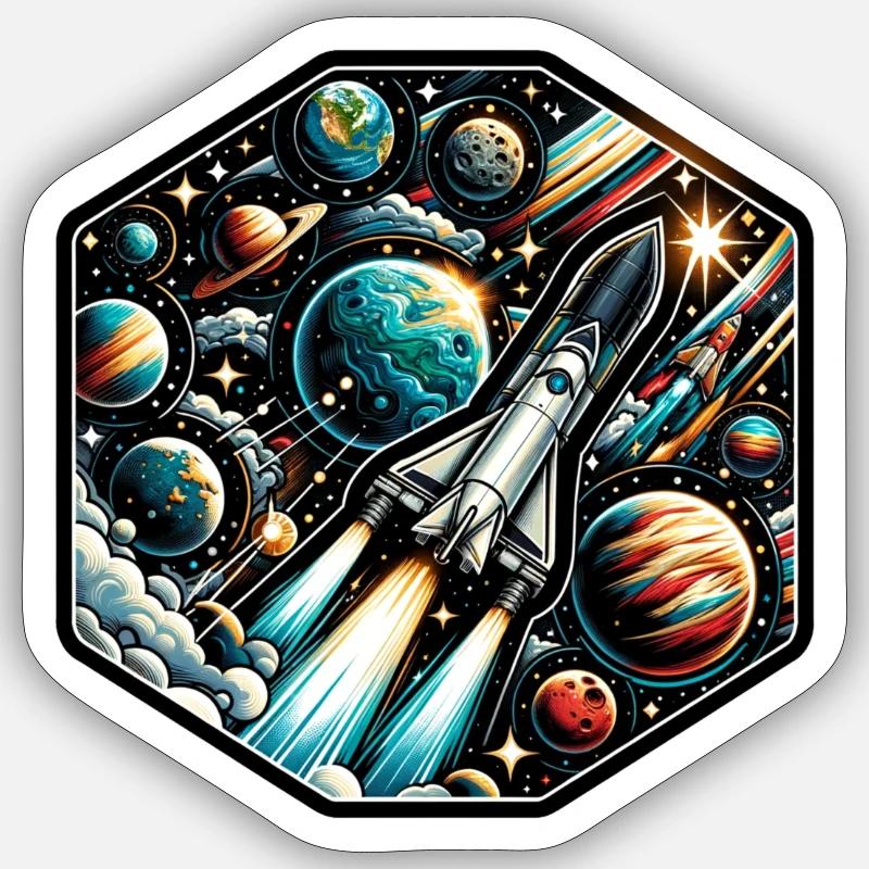 Sticker Größe S (10 x 10 cm) - 