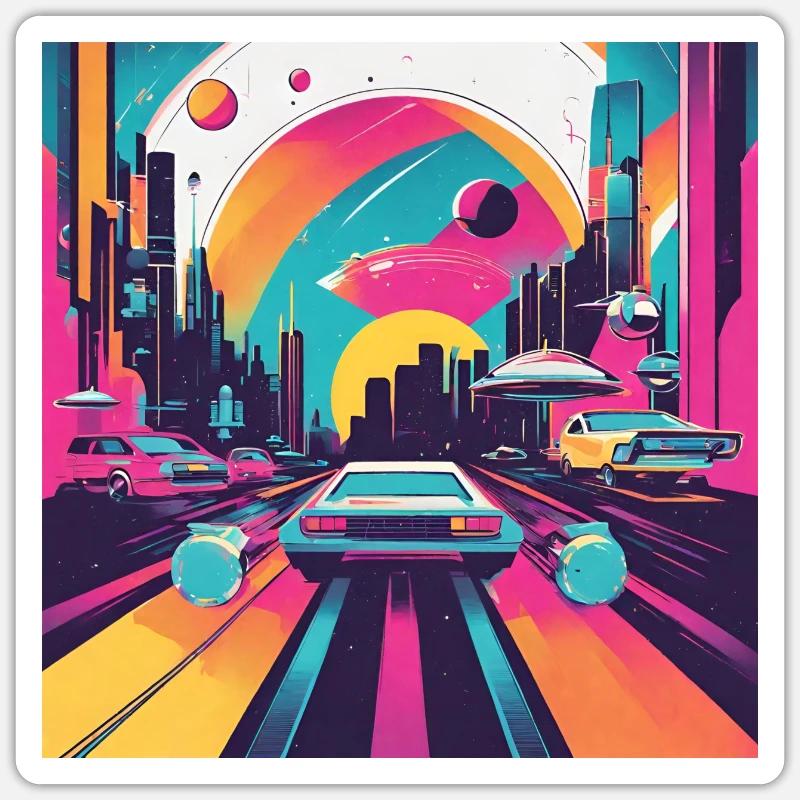 Sticker taille S (10 x 10 cm) - 