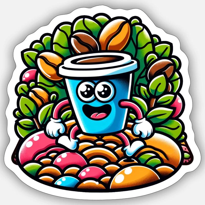 Sticker Größe S (10 x 10 cm) - 