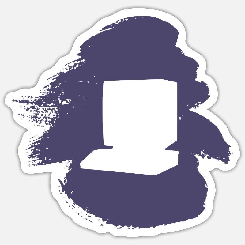 PC Internet Computer Sticker Größe S (10 x 10 cm)