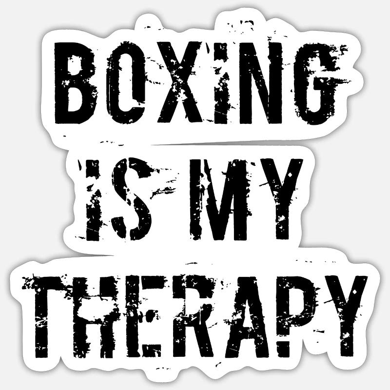 Boxen Spruch Sprüche - Sticker Größe S (10 x 10 cm) - Mattweiß