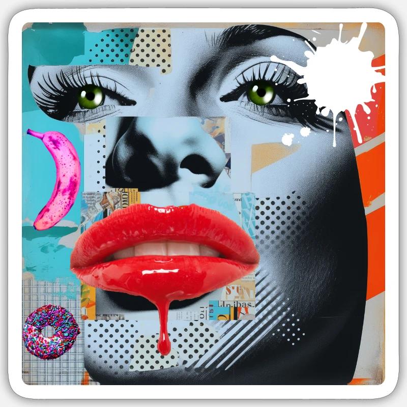 Sticker Größe S (10 x 10 cm) - 