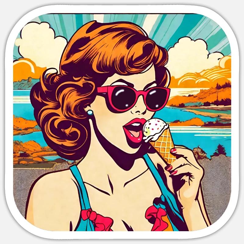 Sticker taille S (10 x 10 cm) - 