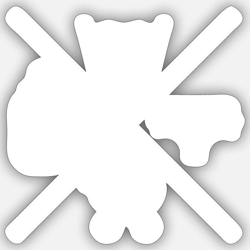 Sticker size S (10 x 10 cm) - 