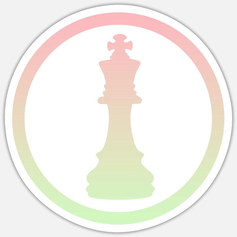 Checkmate Chess Chess Sticker size S (10 x 10 cm)