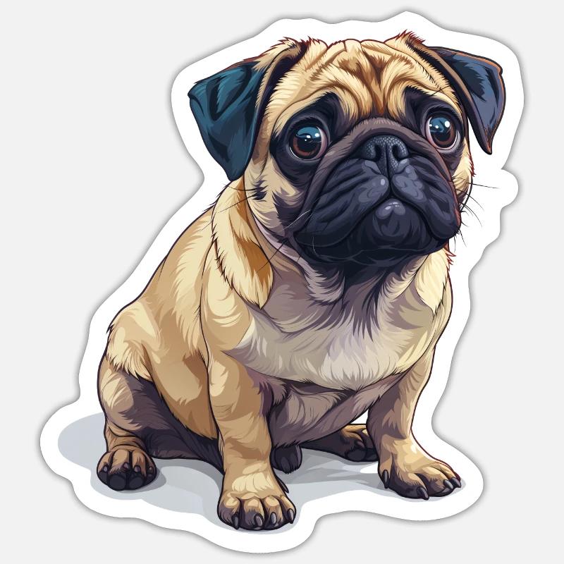 Sticker Größe S (10 x 10 cm) - 