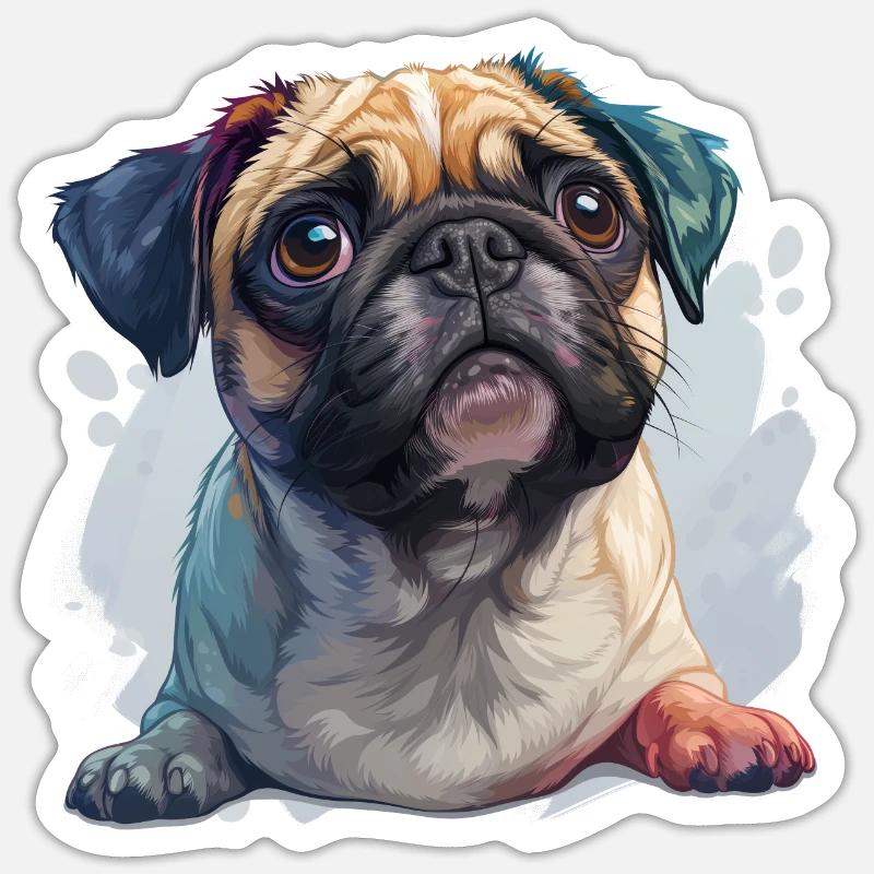 Sticker taille S (10 x 10 cm) - 