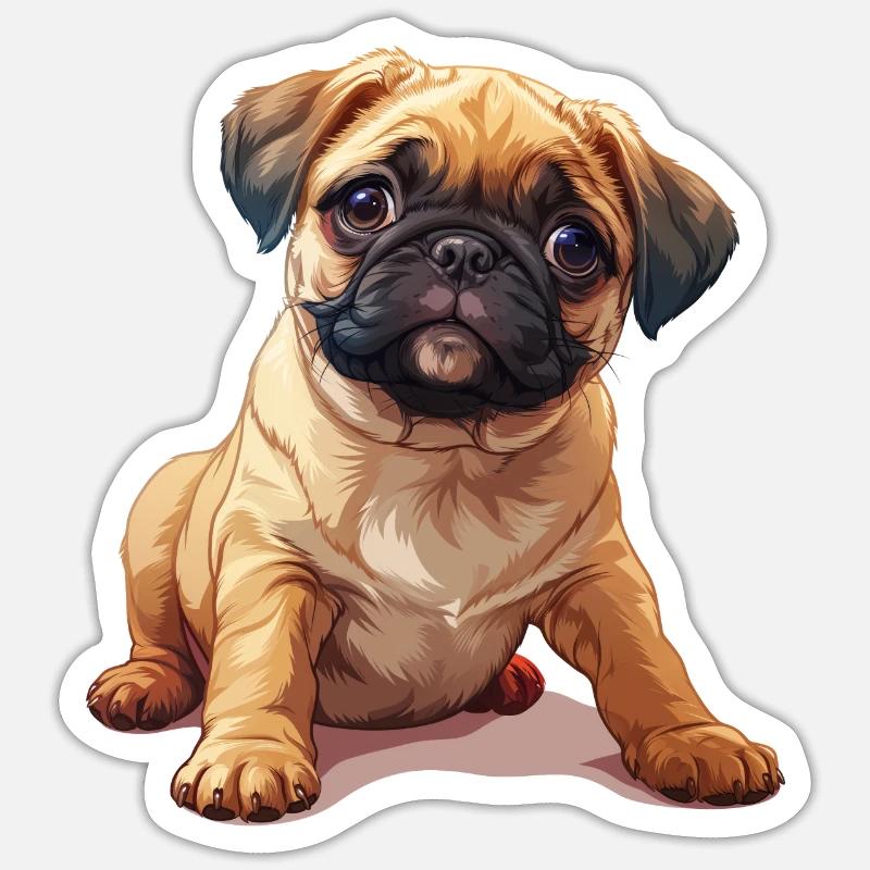 Sticker taille S (10 x 10 cm) - 