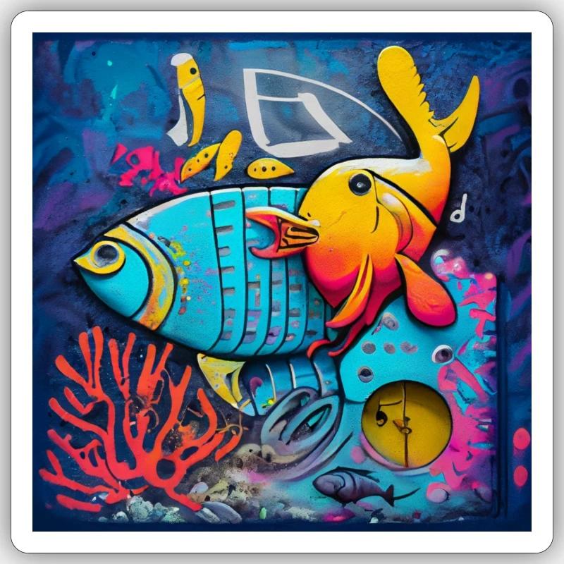 Sticker size S (10 x 10 cm) - 