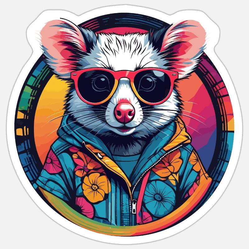 Sticker taille S (10 x 10 cm) - 