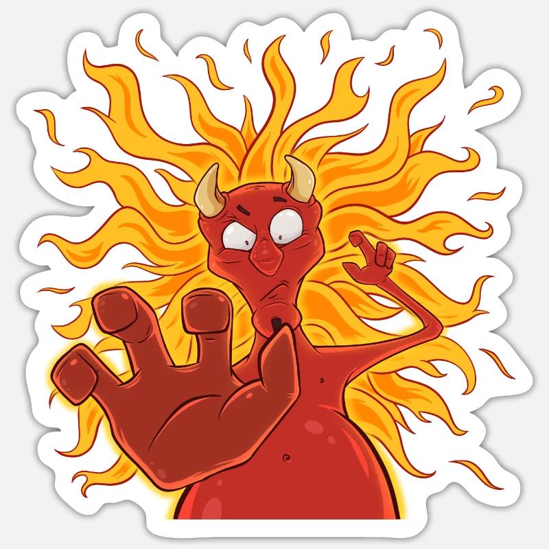Sticker taille S (10 x 10 cm) - 