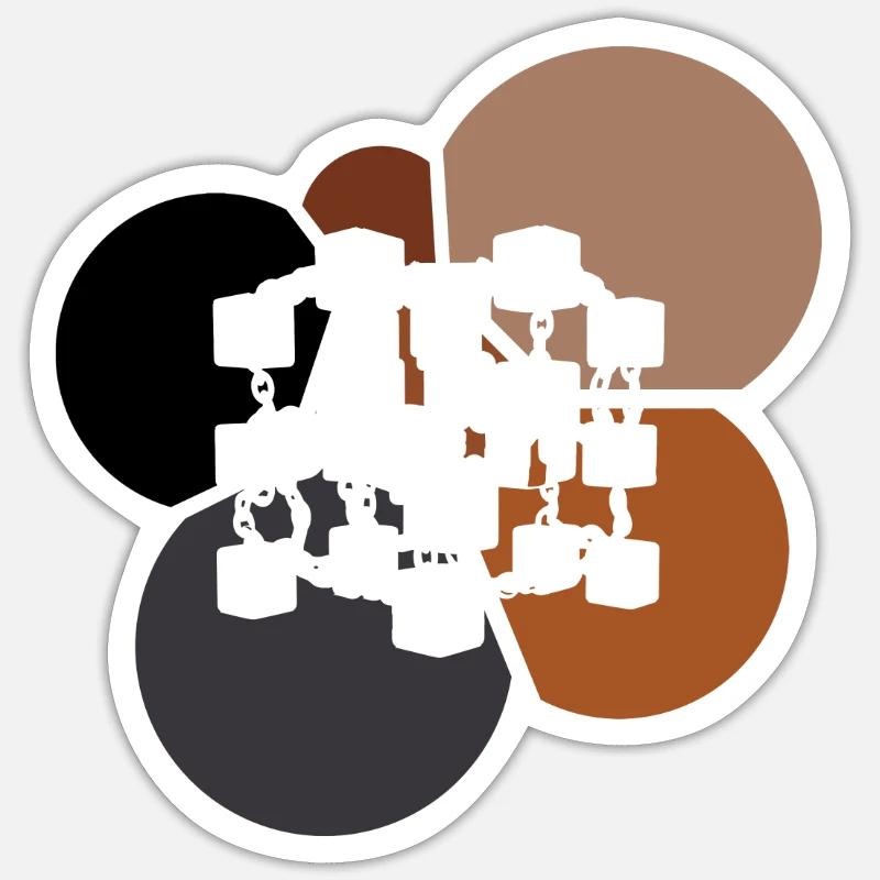 Sticker Größe S (10 x 10 cm) - 