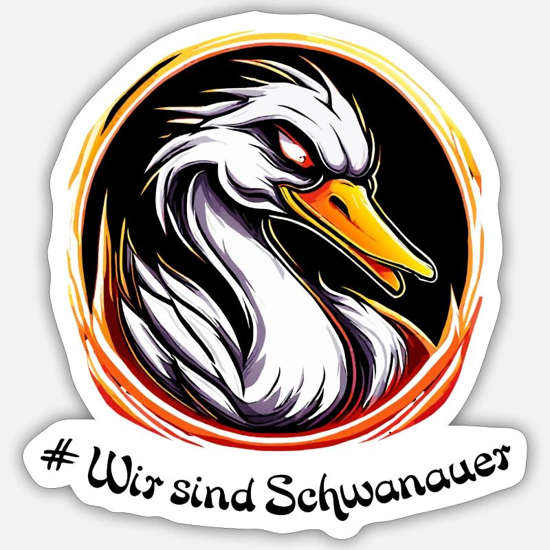 Sticker Größe S (10 x 10 cm) - 