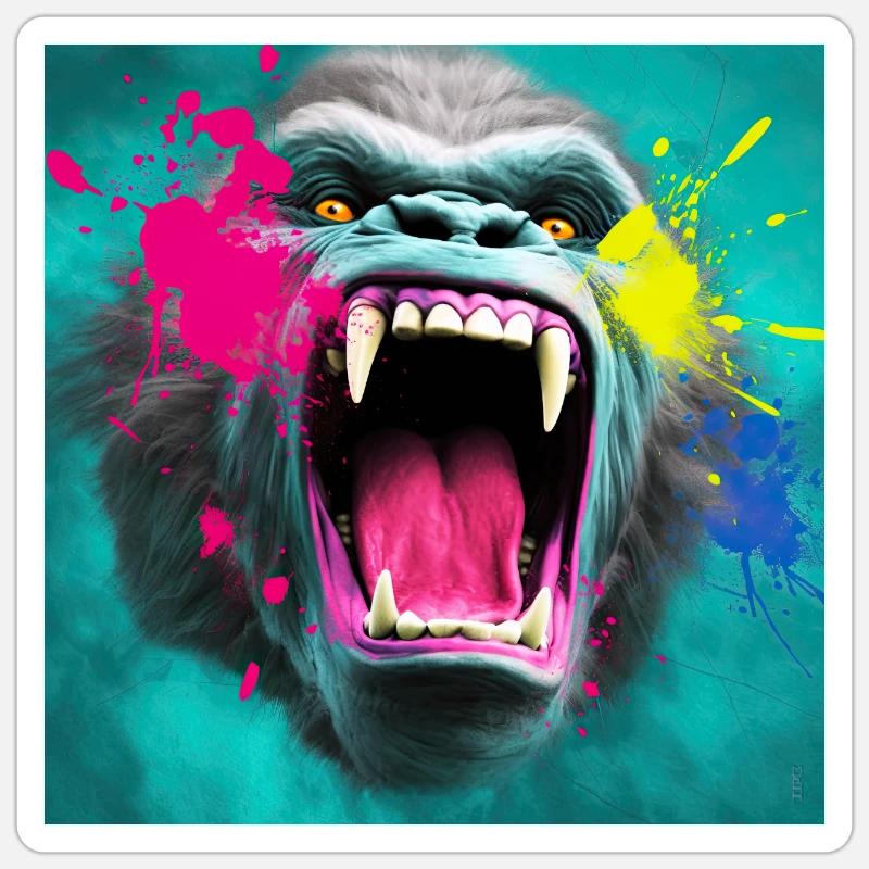 Sticker Größe S (10 x 10 cm) - 