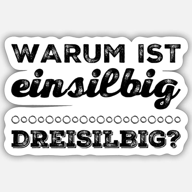 Sticker Größe S (10 x 10 cm) - 