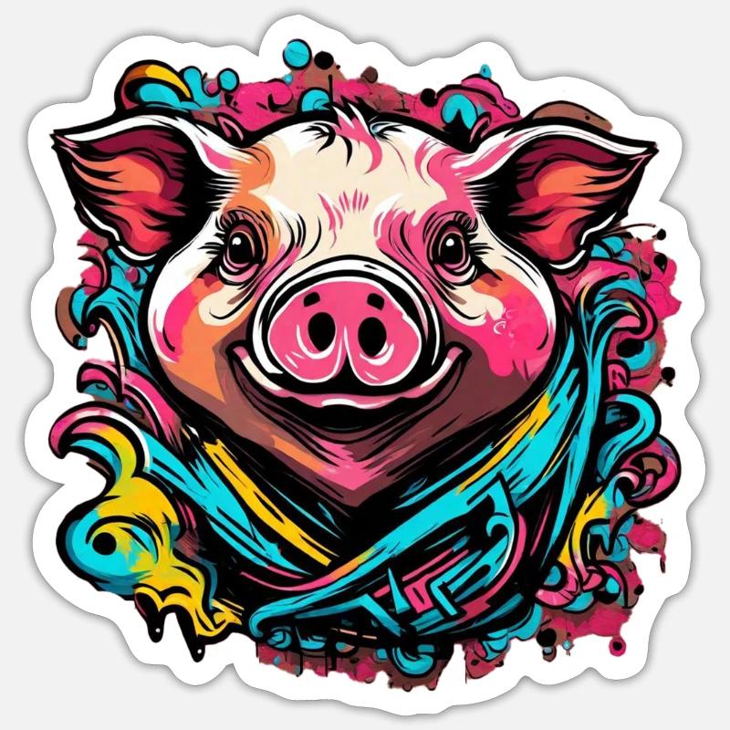 Sticker Größe S (10 x 10 cm) - 