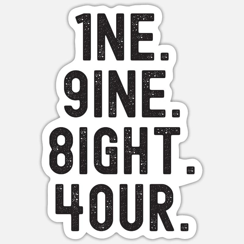 Sticker taille S (10 x 10 cm) -