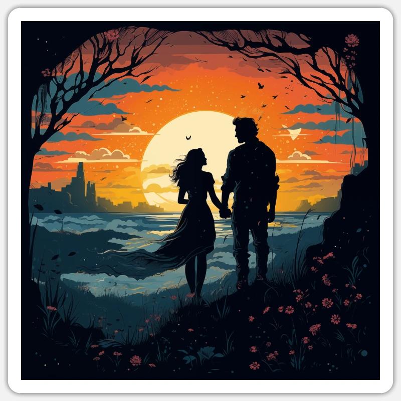 Sticker taille S (10 x 10 cm) - 