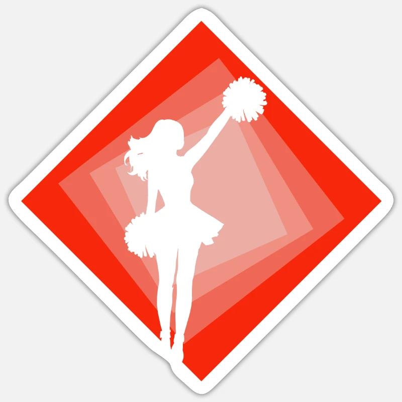 Sticker Größe S (10 x 10 cm) - 