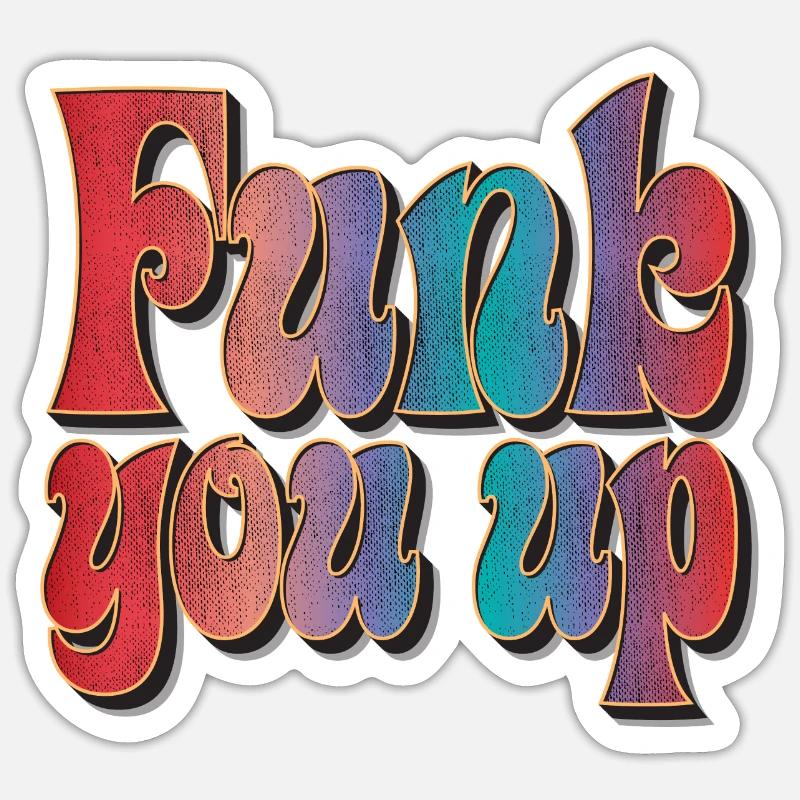 Funk vous Sticker taille S (10 x 10 cm)