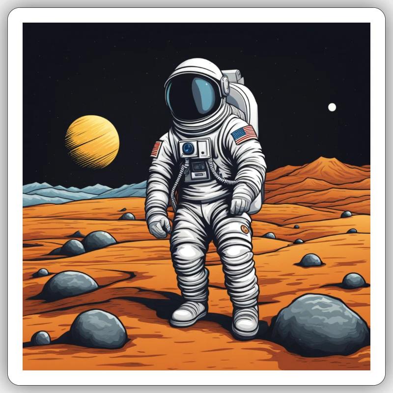 Sticker taille S (10 x 10 cm) - 