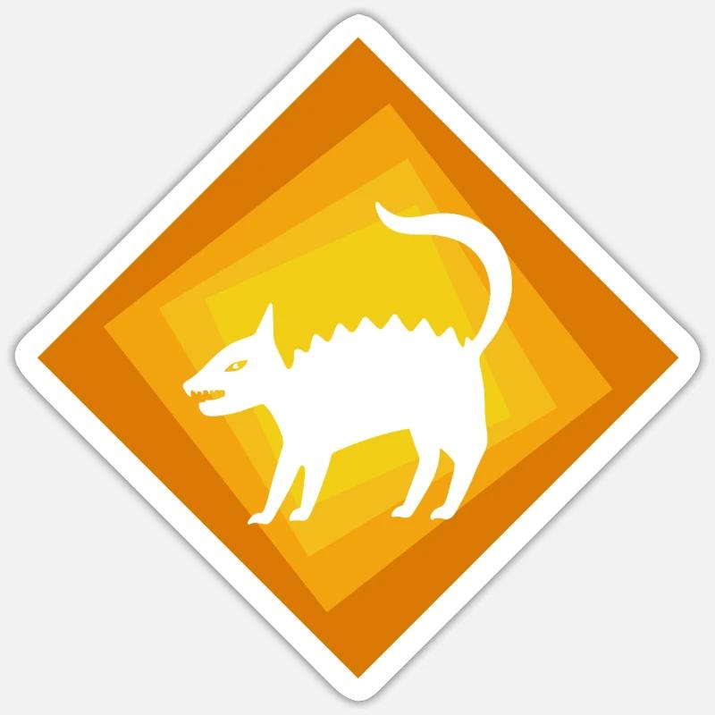 Sticker taille S (10 x 10 cm) - 
