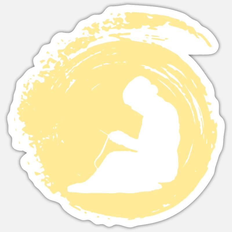 Sewing Thread Thread Sticker size S (10 x 10 cm)